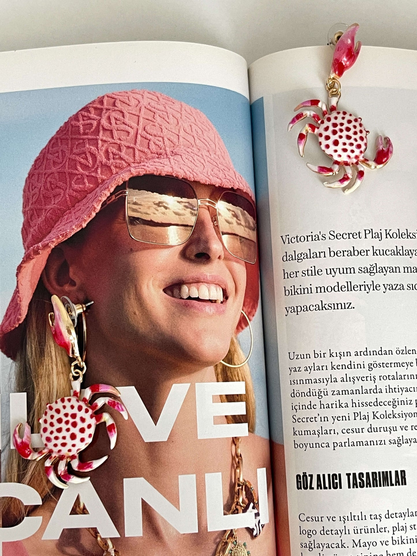 Maxi yaz stili küpe