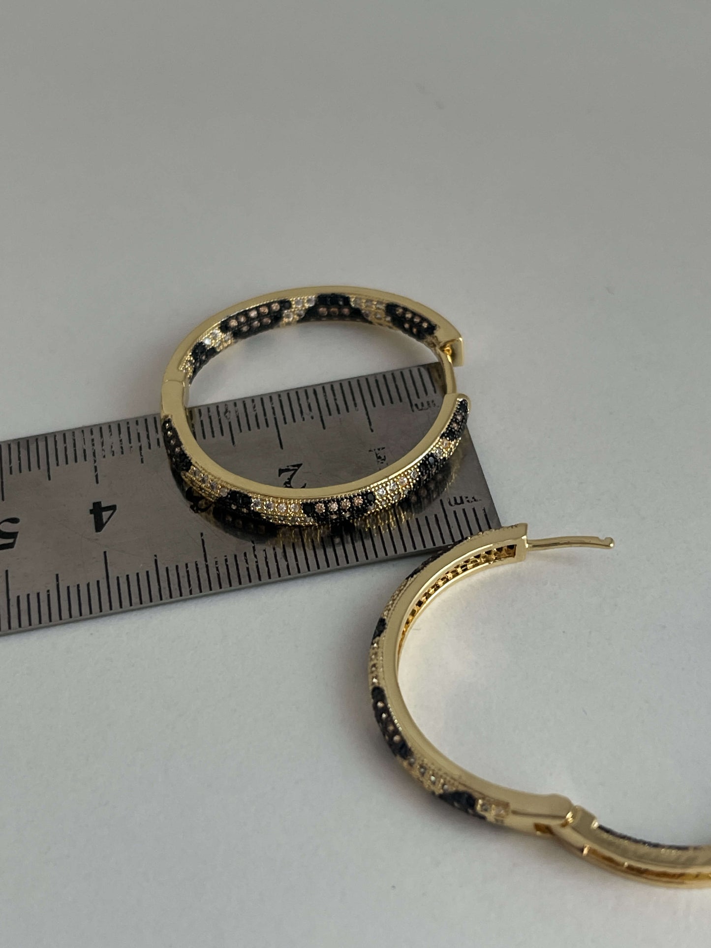 Özel seri leopar küpe