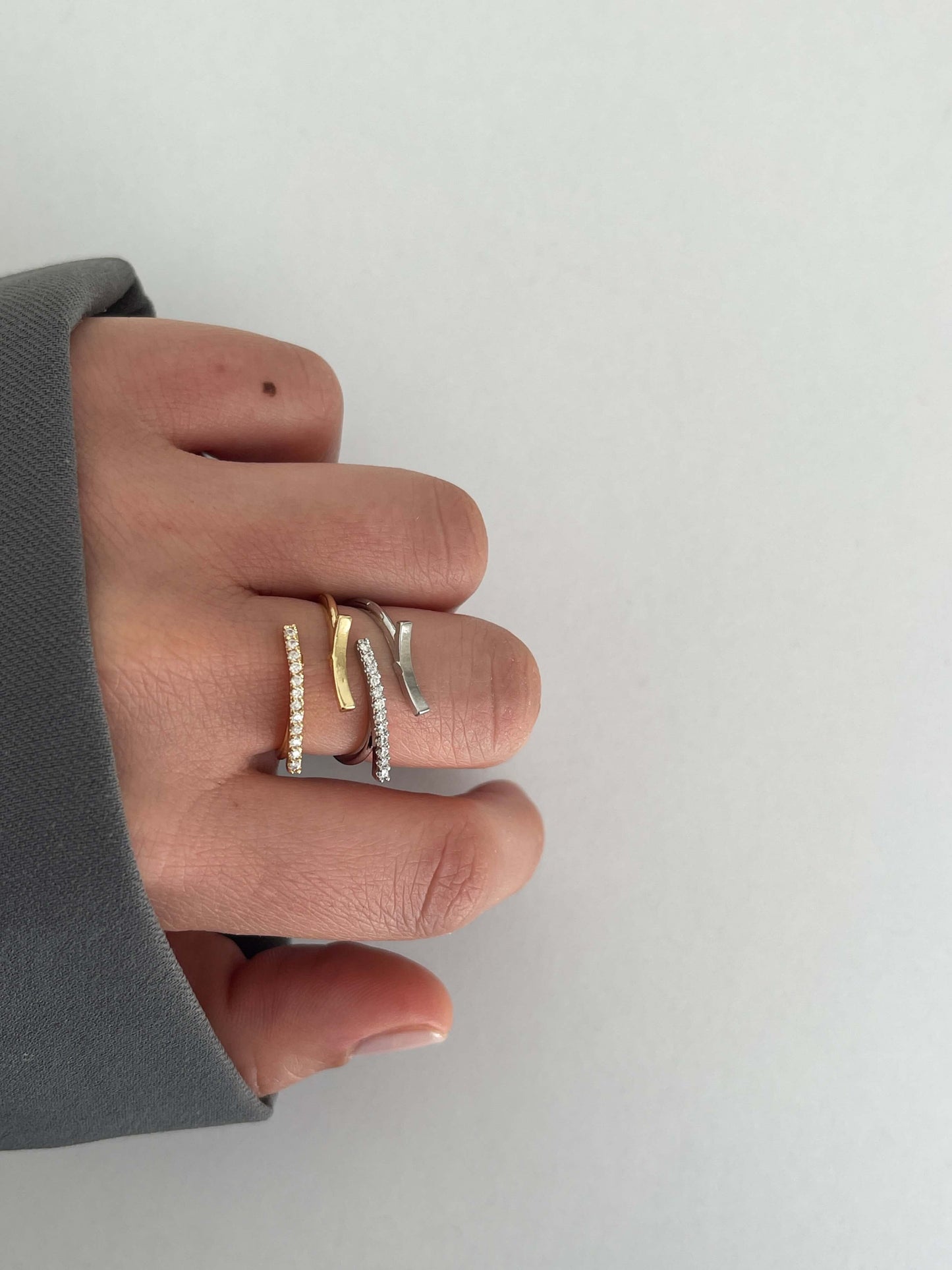 İnce, minimal yüzük