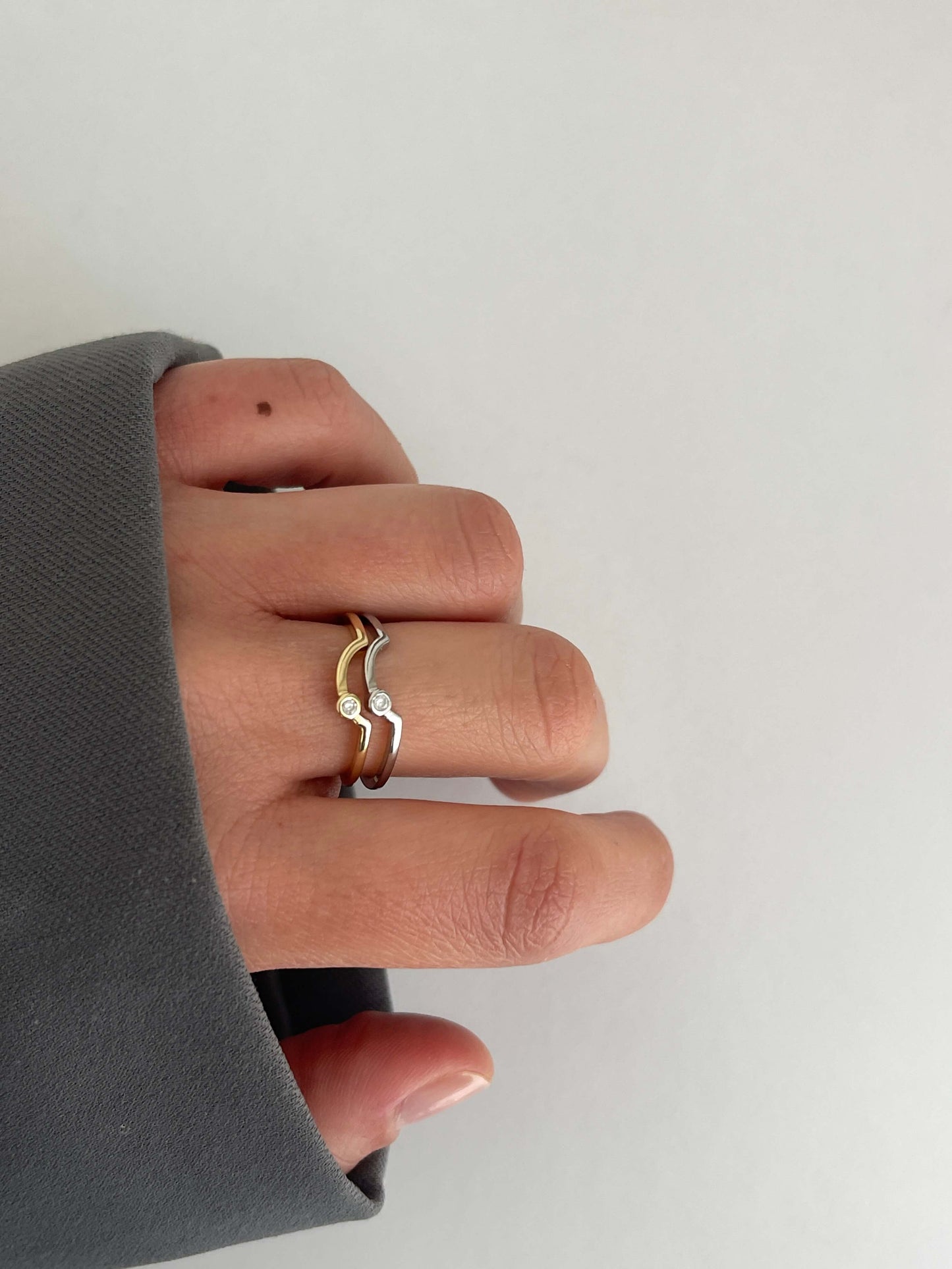 İnce, minimal yüzük