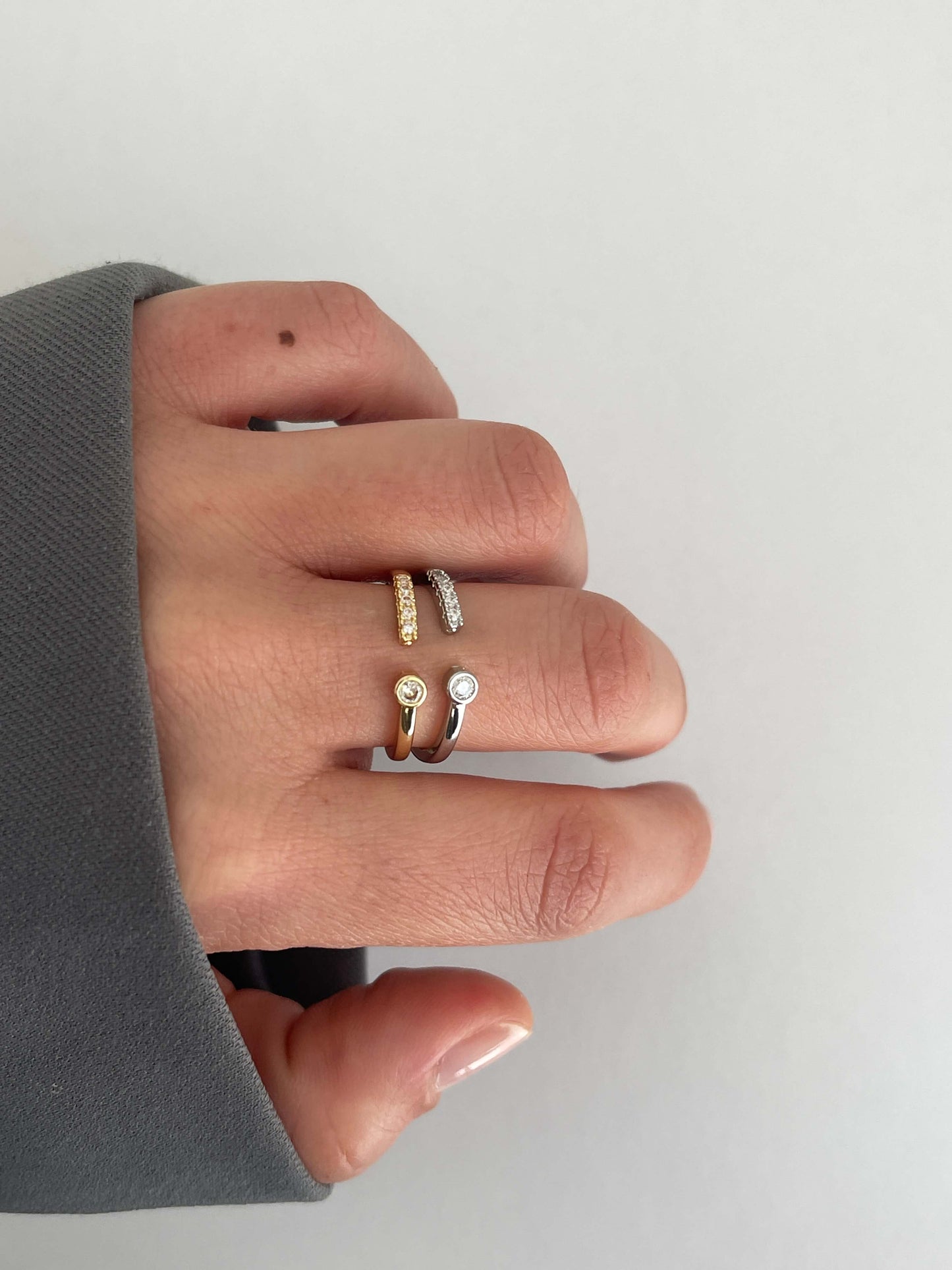 İnce, minimal yüzük