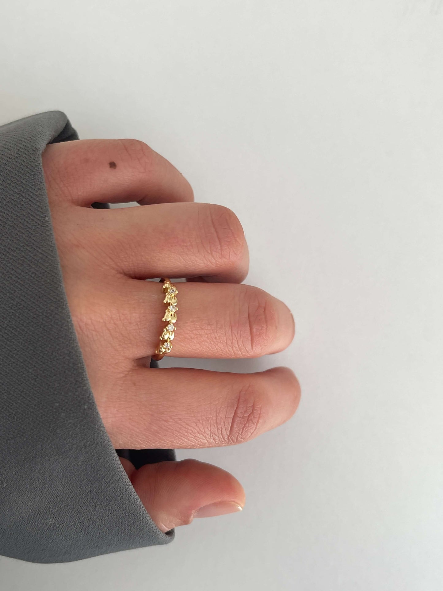 İnce, minimal yüzük