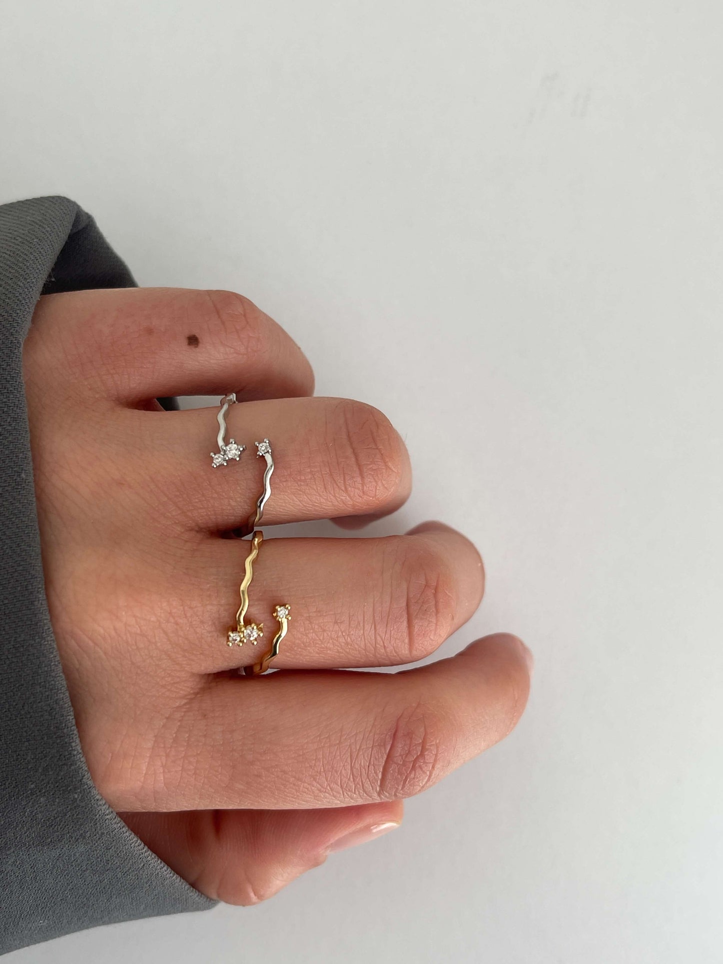 İnce, minimal yüzük