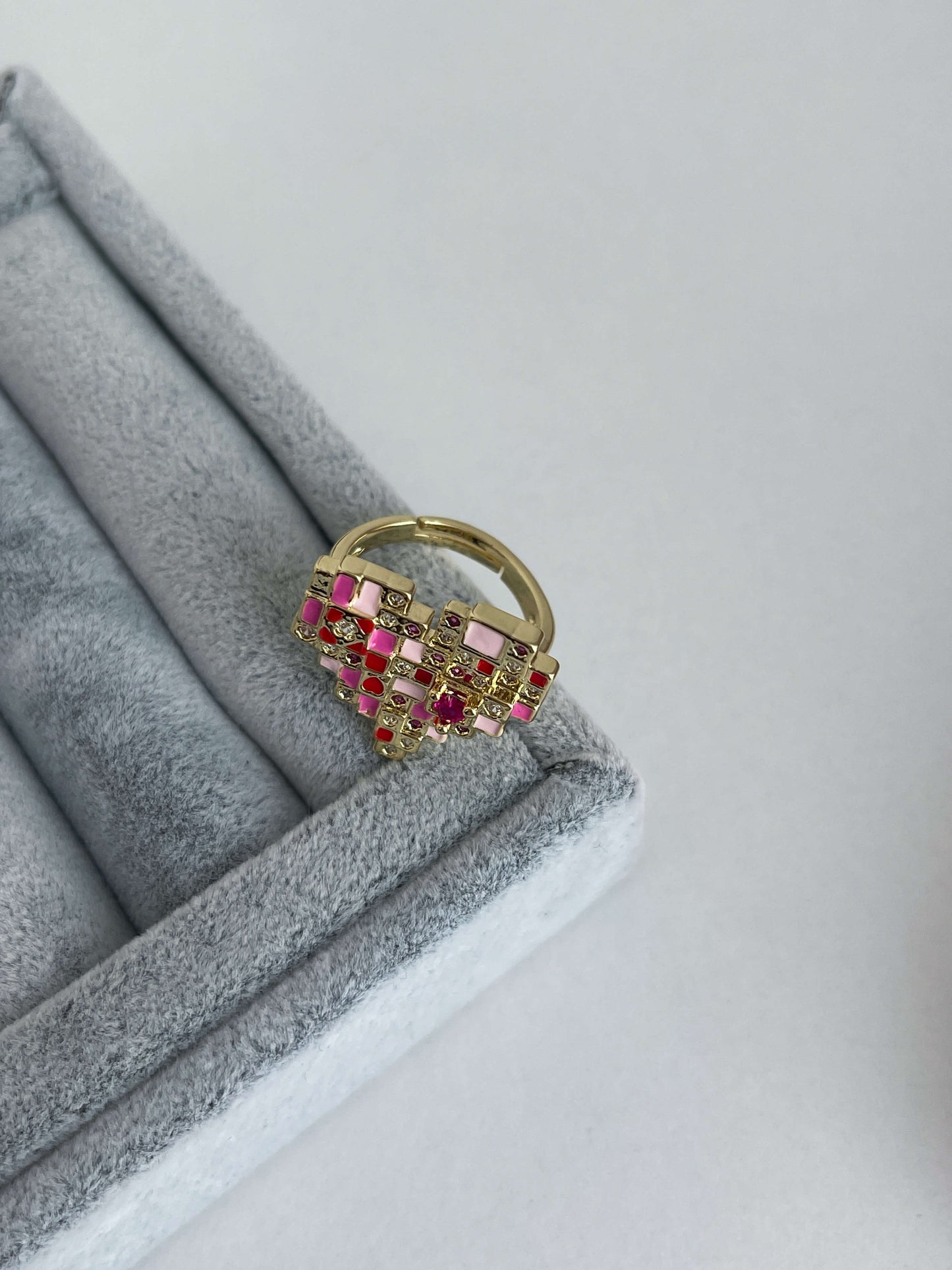 Kalpli geniş yüzük