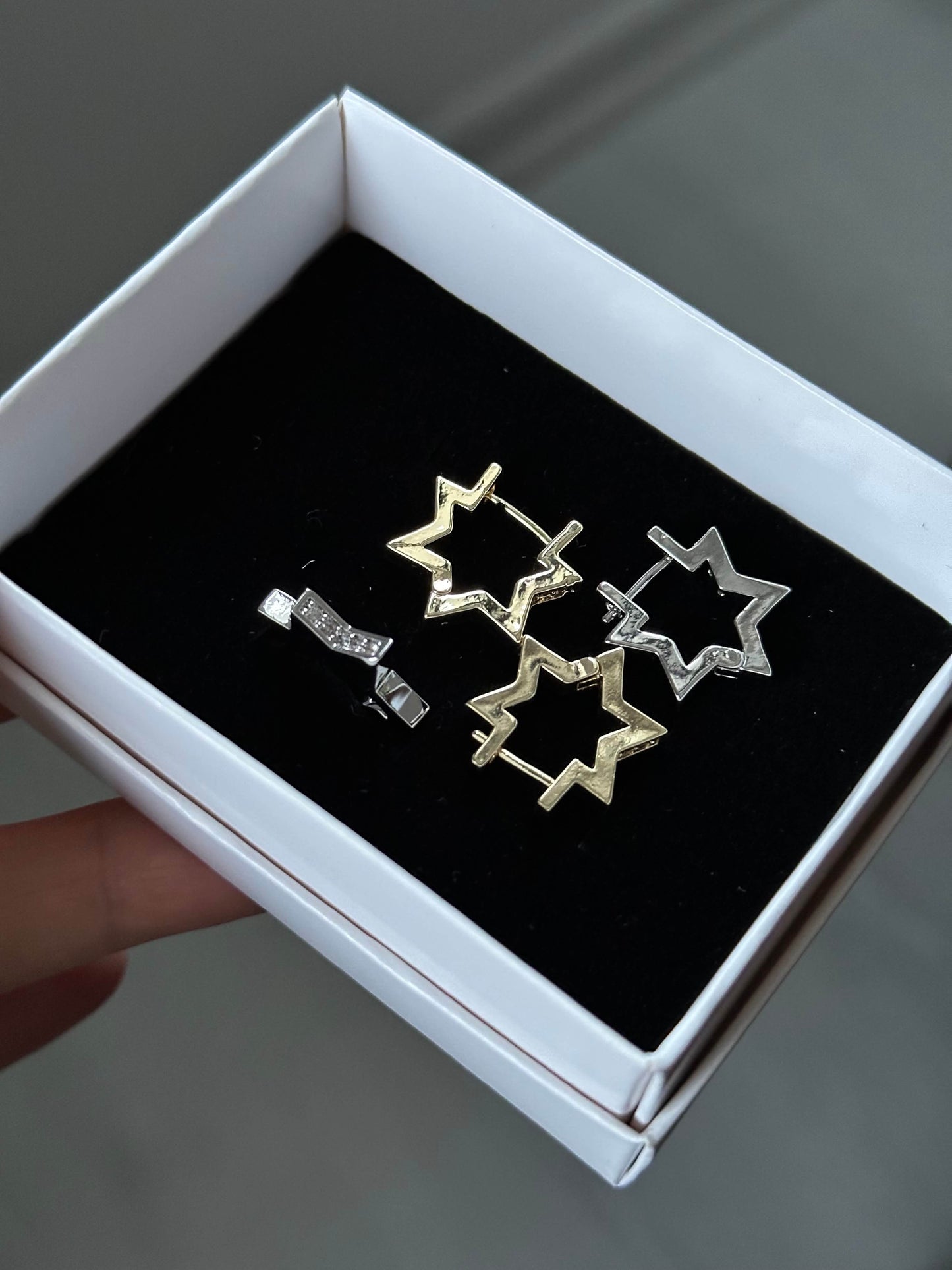 Yıldız model minimal küpe