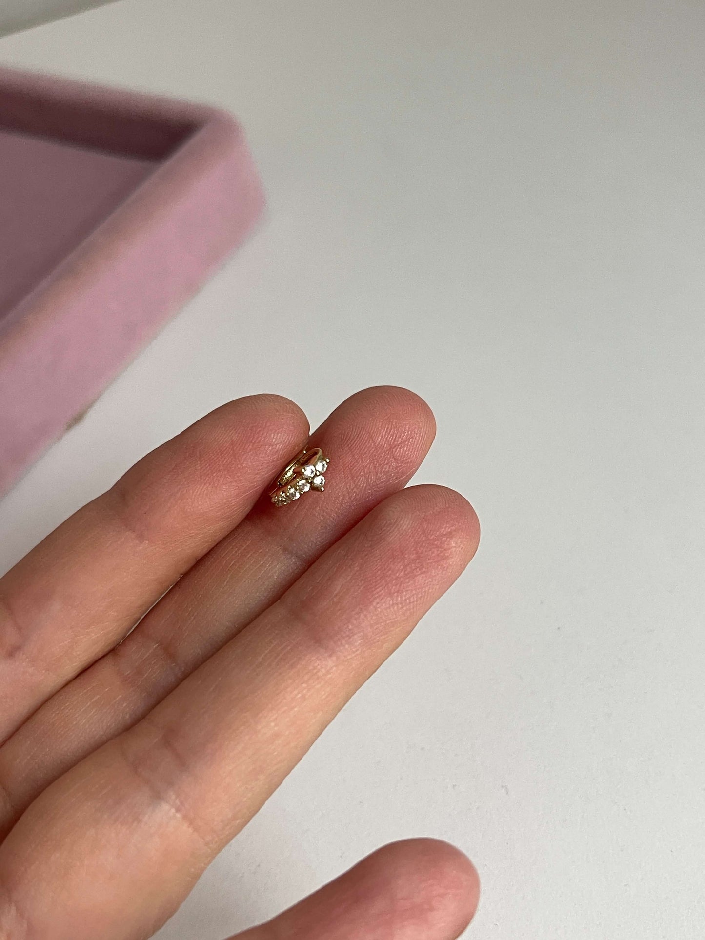 Tragus mini halka piercing