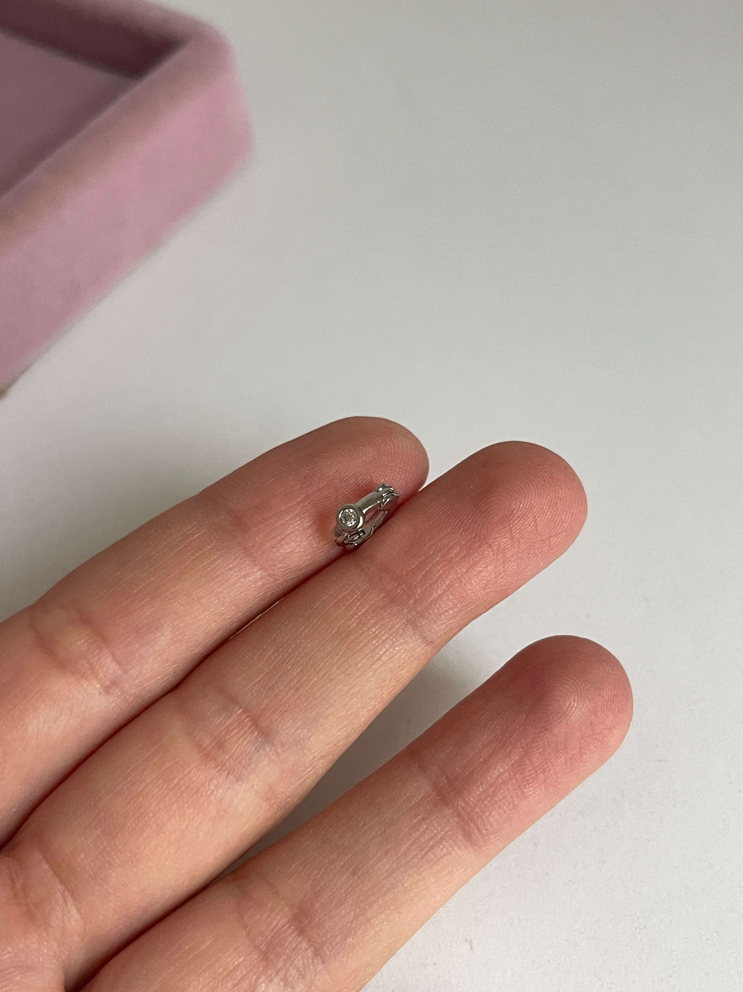 Tragus mini halka piercing