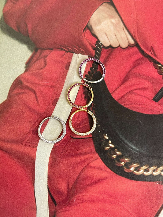 Helix halka piercing