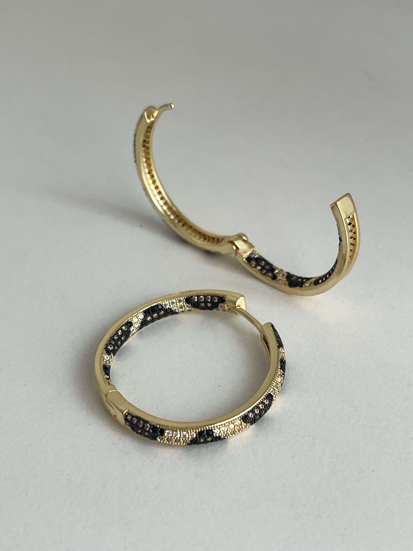 Özel seri leopar küpe