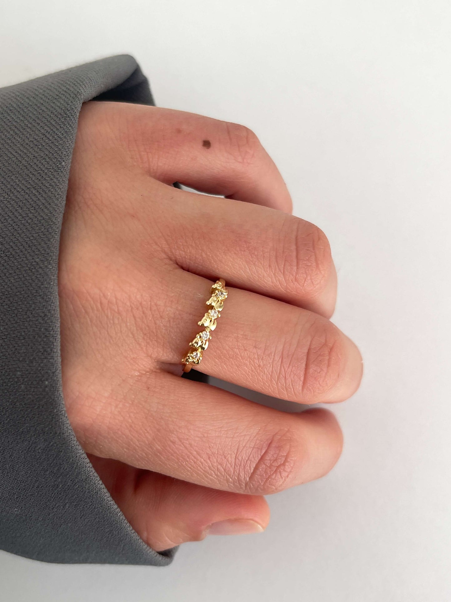 İnce, minimal yüzük