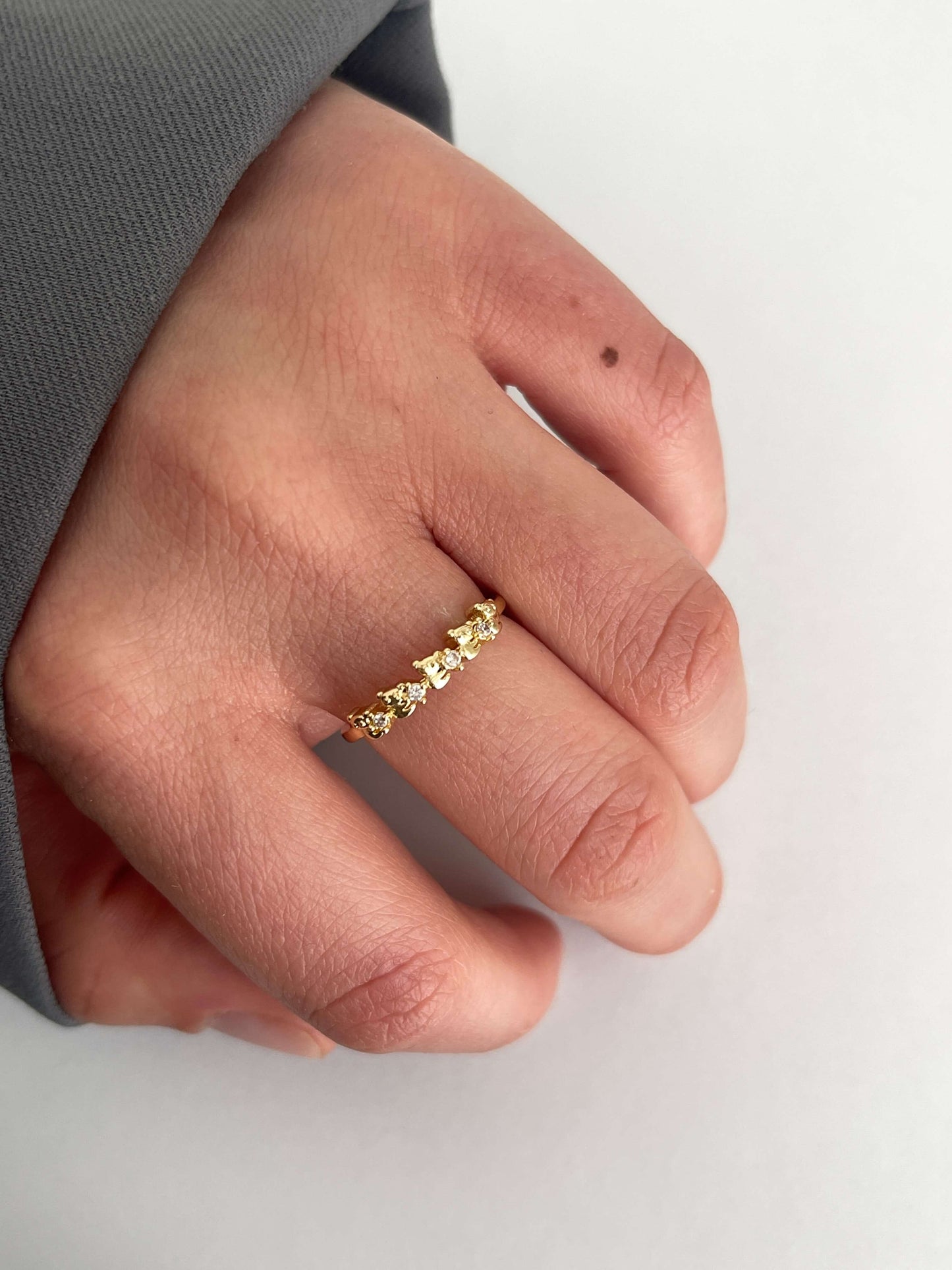 İnce, minimal yüzük