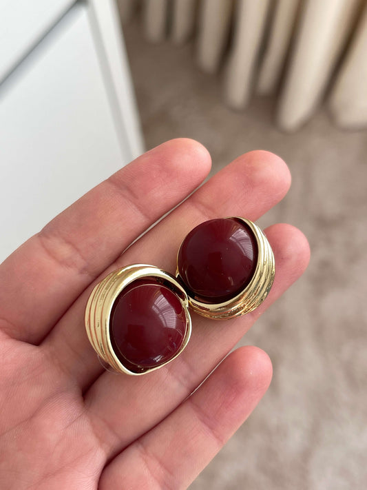 Vintage görünümlü küpe