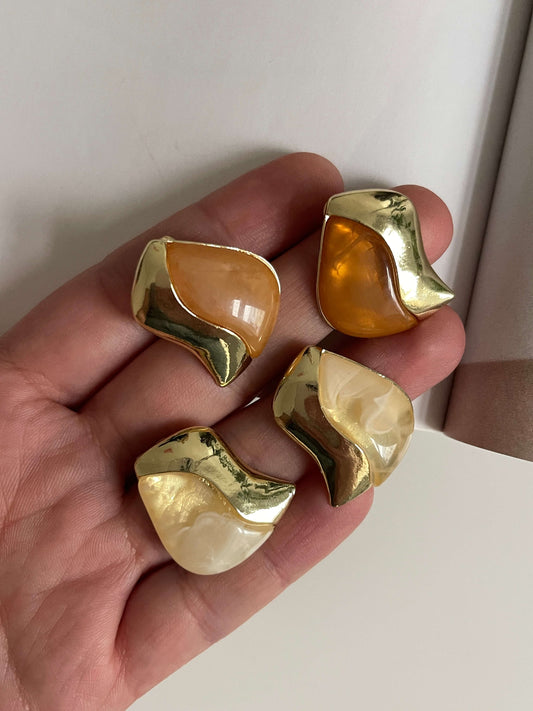 Vintage görünümlü küpe