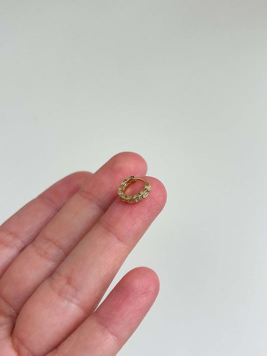 Tragus mini halka piercing